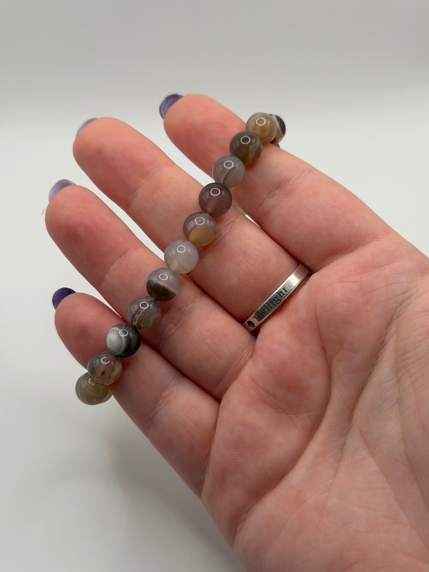 Agate bracelets