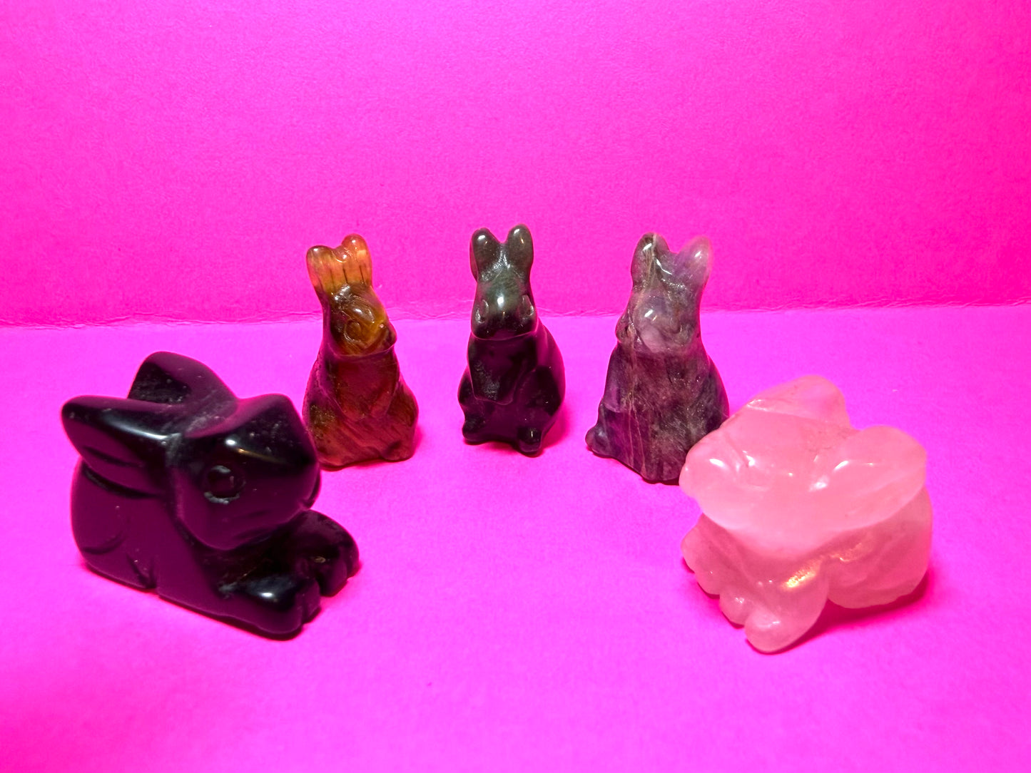 Crystal bunnies