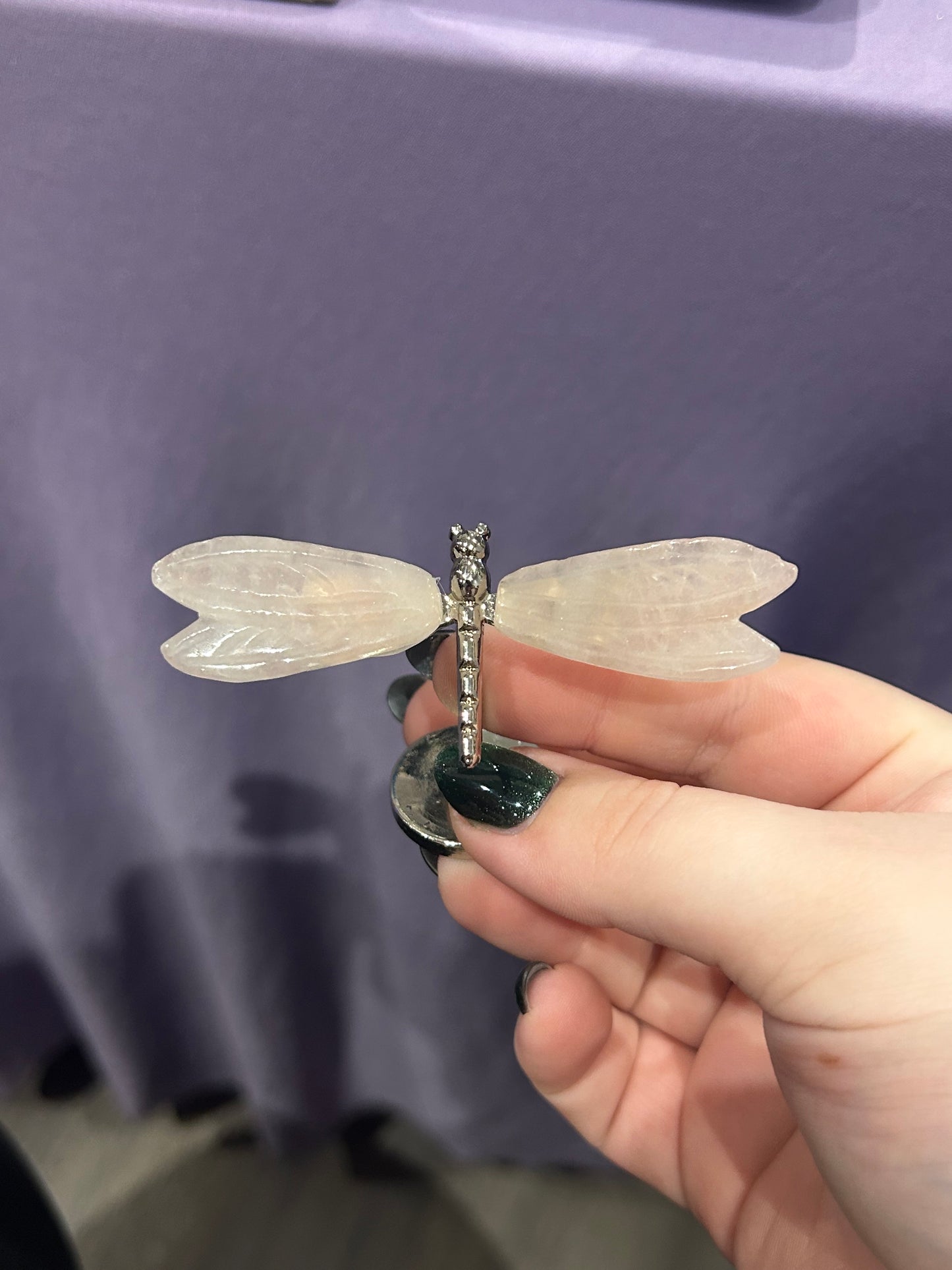 Crystal dragonflies