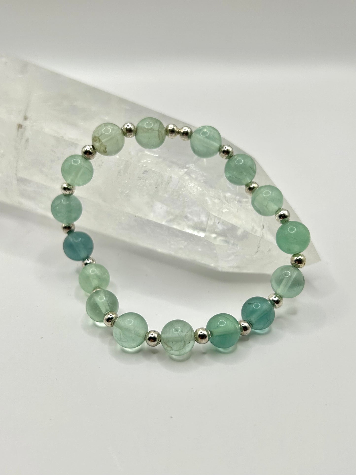 Green Fluorite bracelet