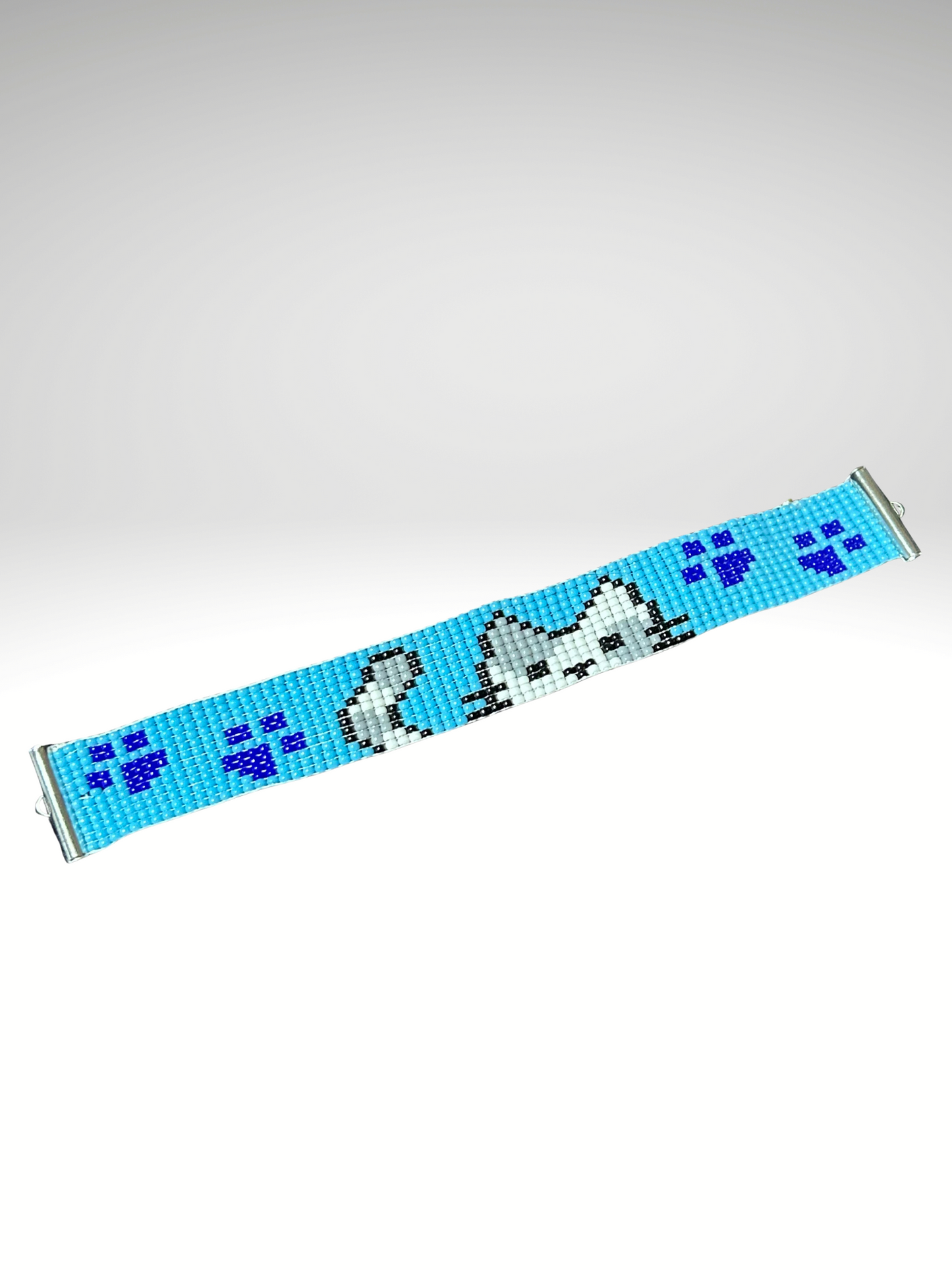 Kitty bead loom bracelet