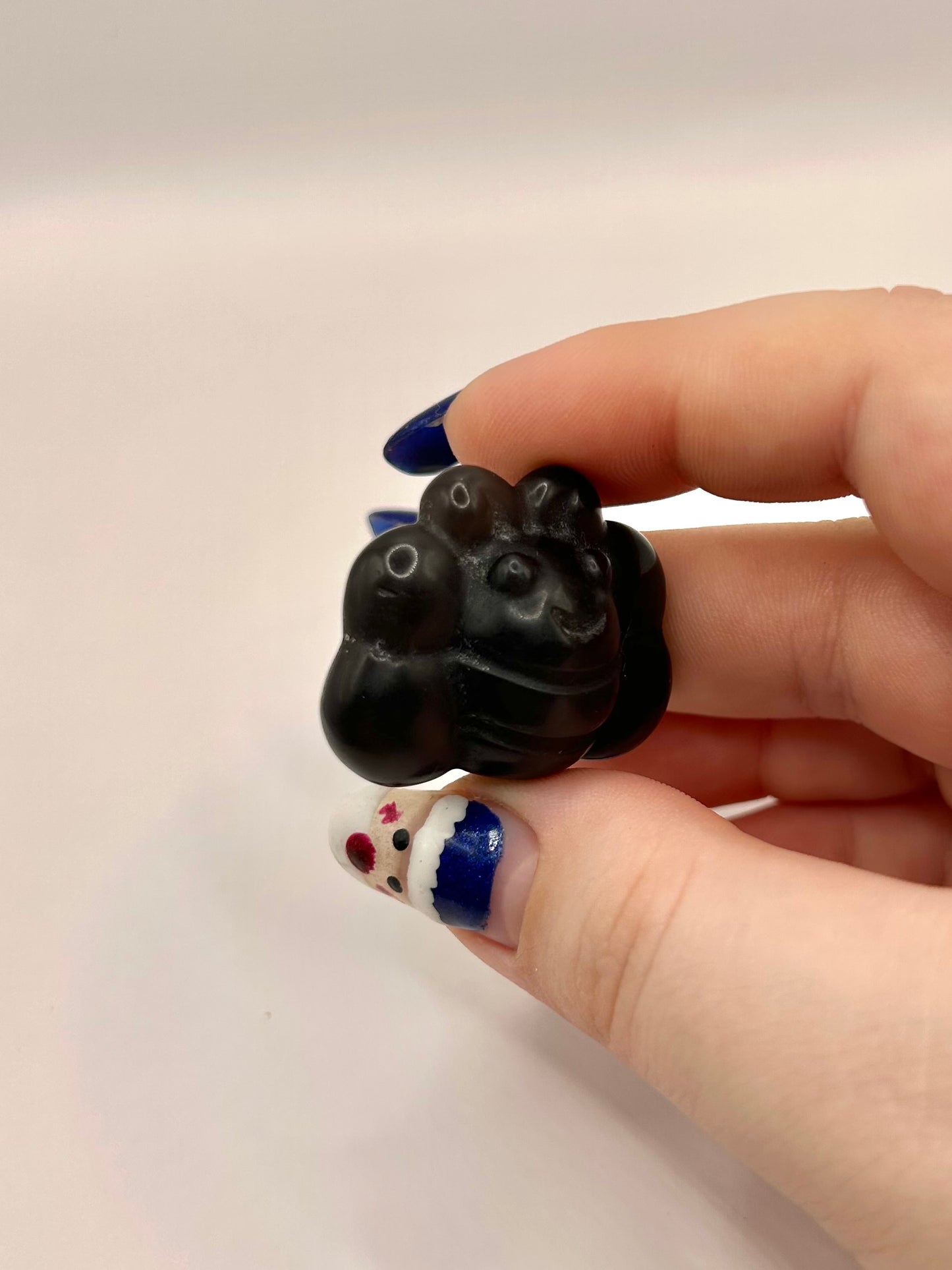 Rainbow obsidian bee