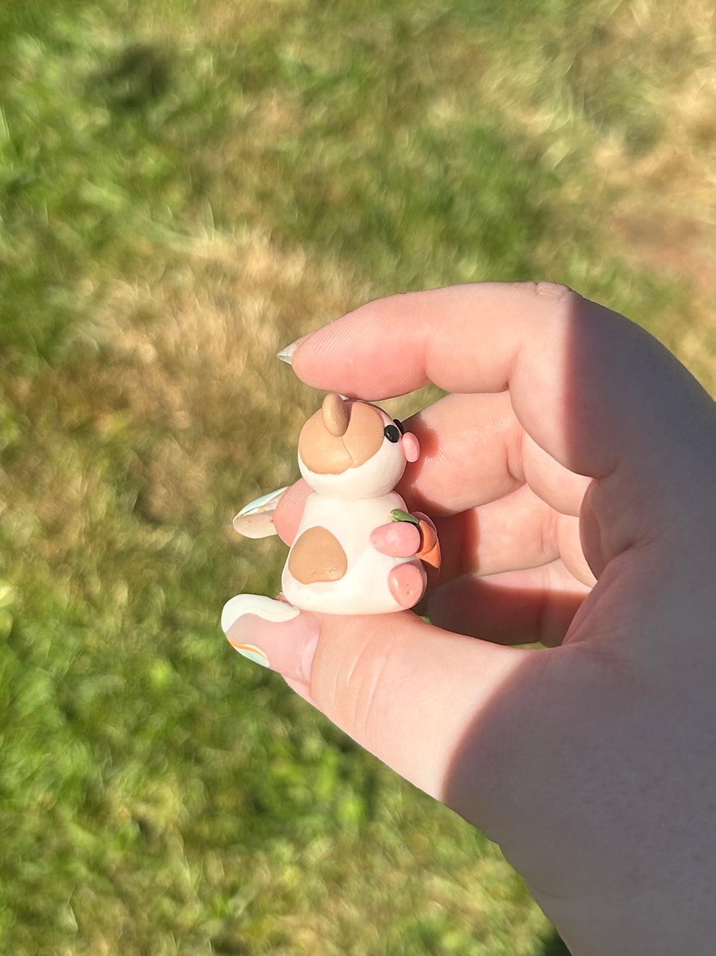 Guinea pig worry sculpture