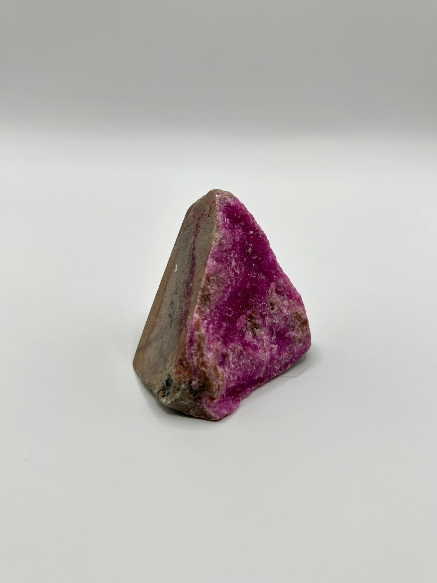 Cobalt calcite chunk