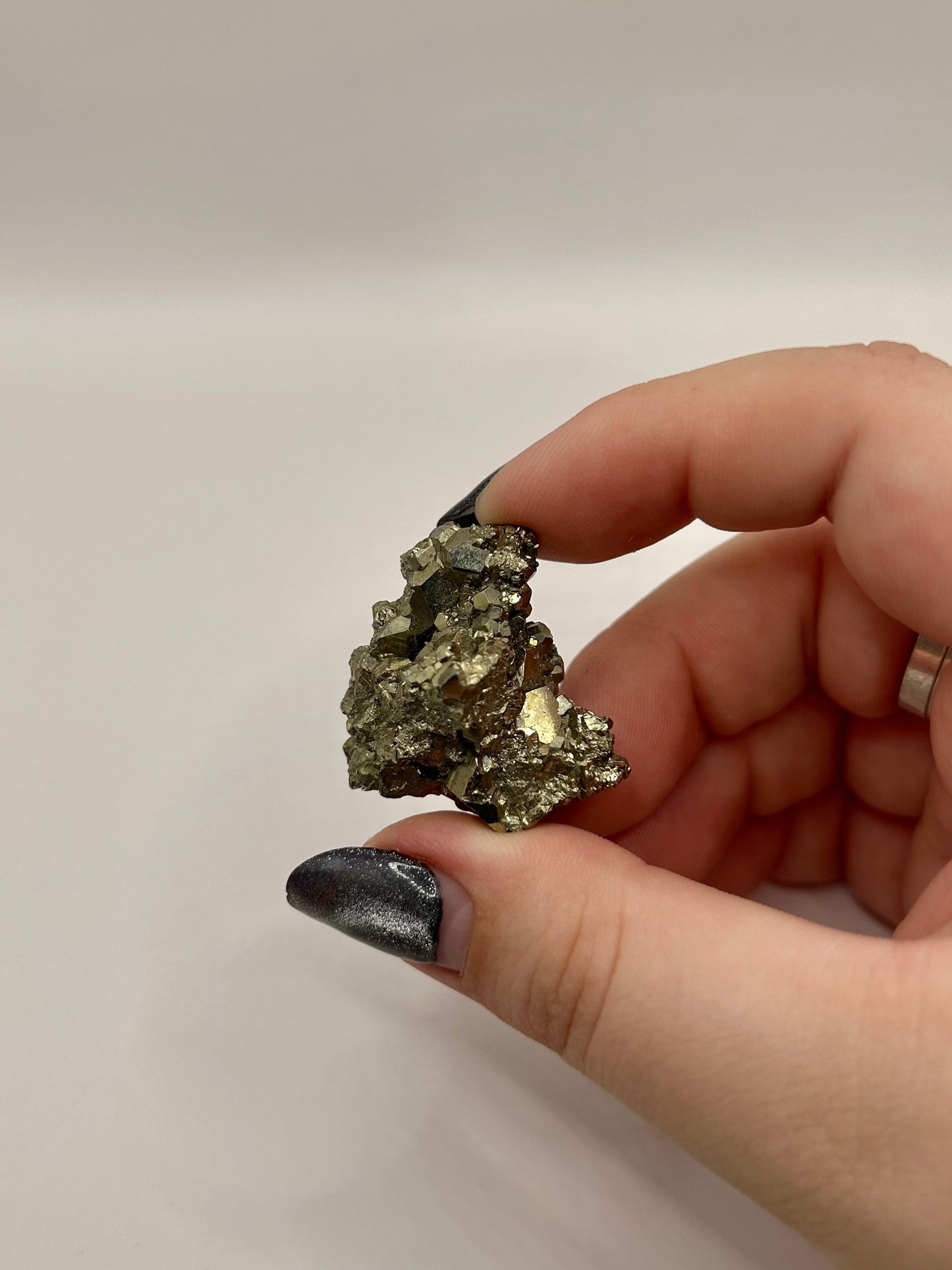 Raw pyrite cluster