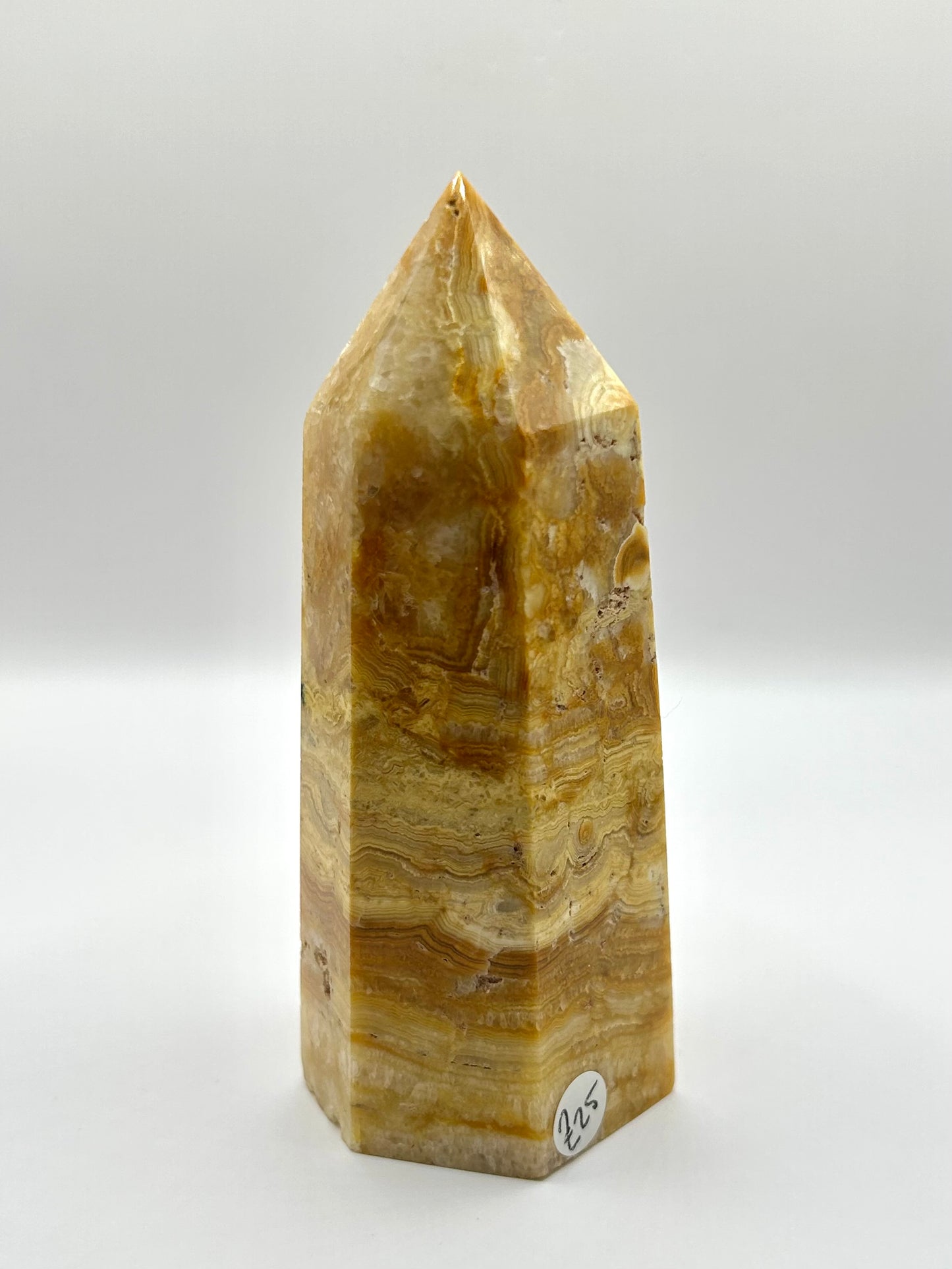 Large Crazy Lace Agate tower