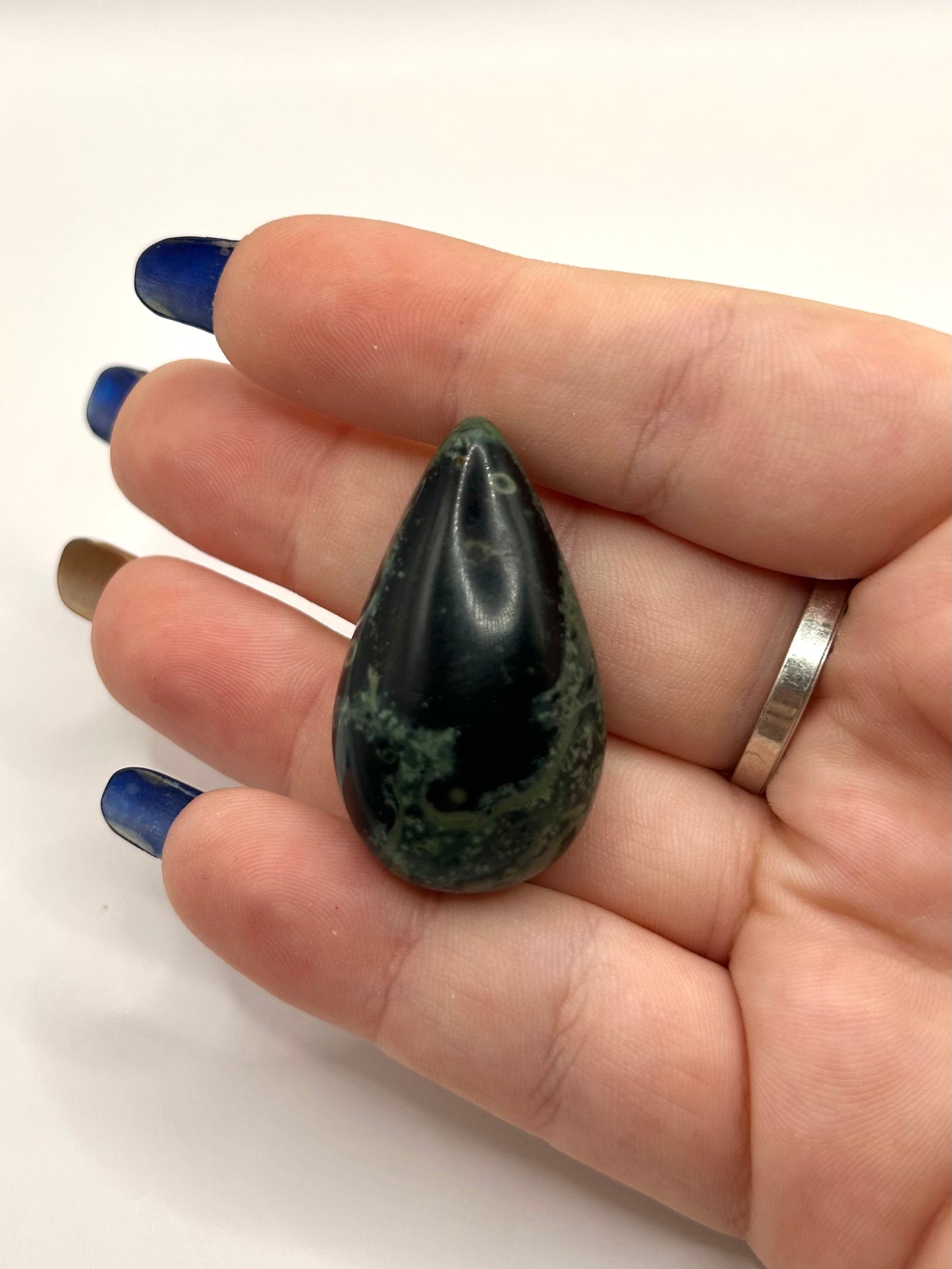 Kambaba jasper tear drop