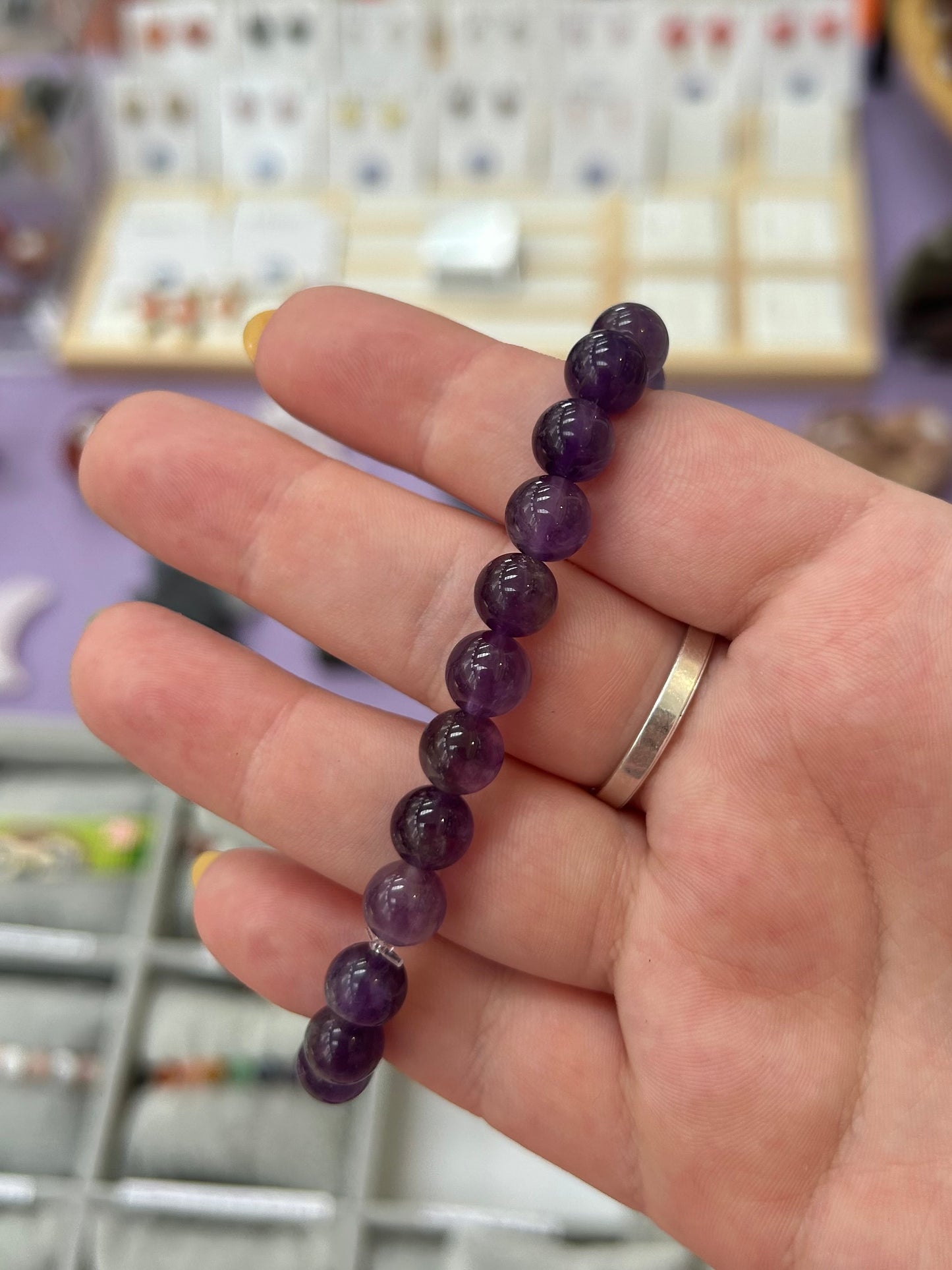 Amethyst bracelet