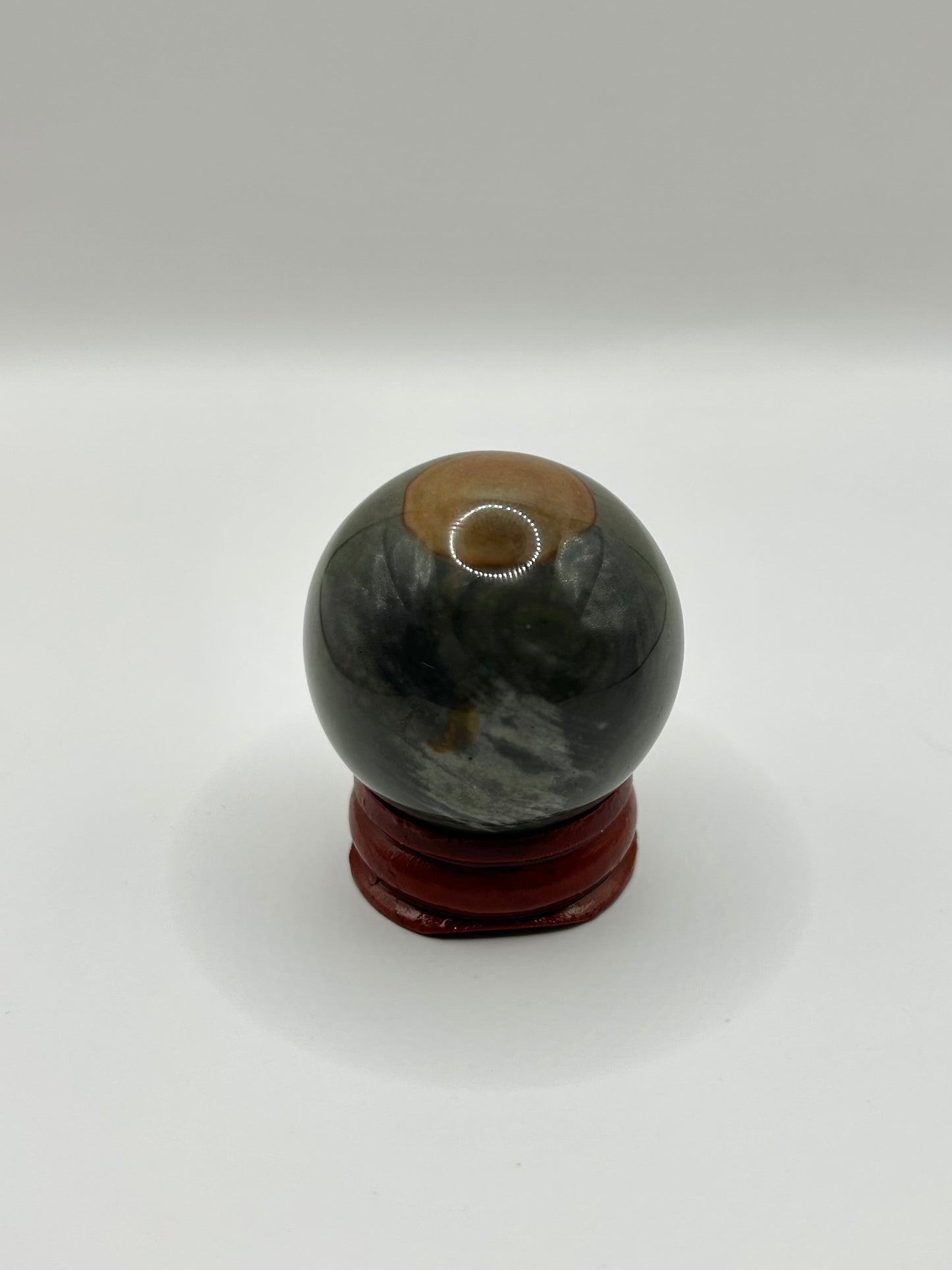 Polychrome jasper small sphere