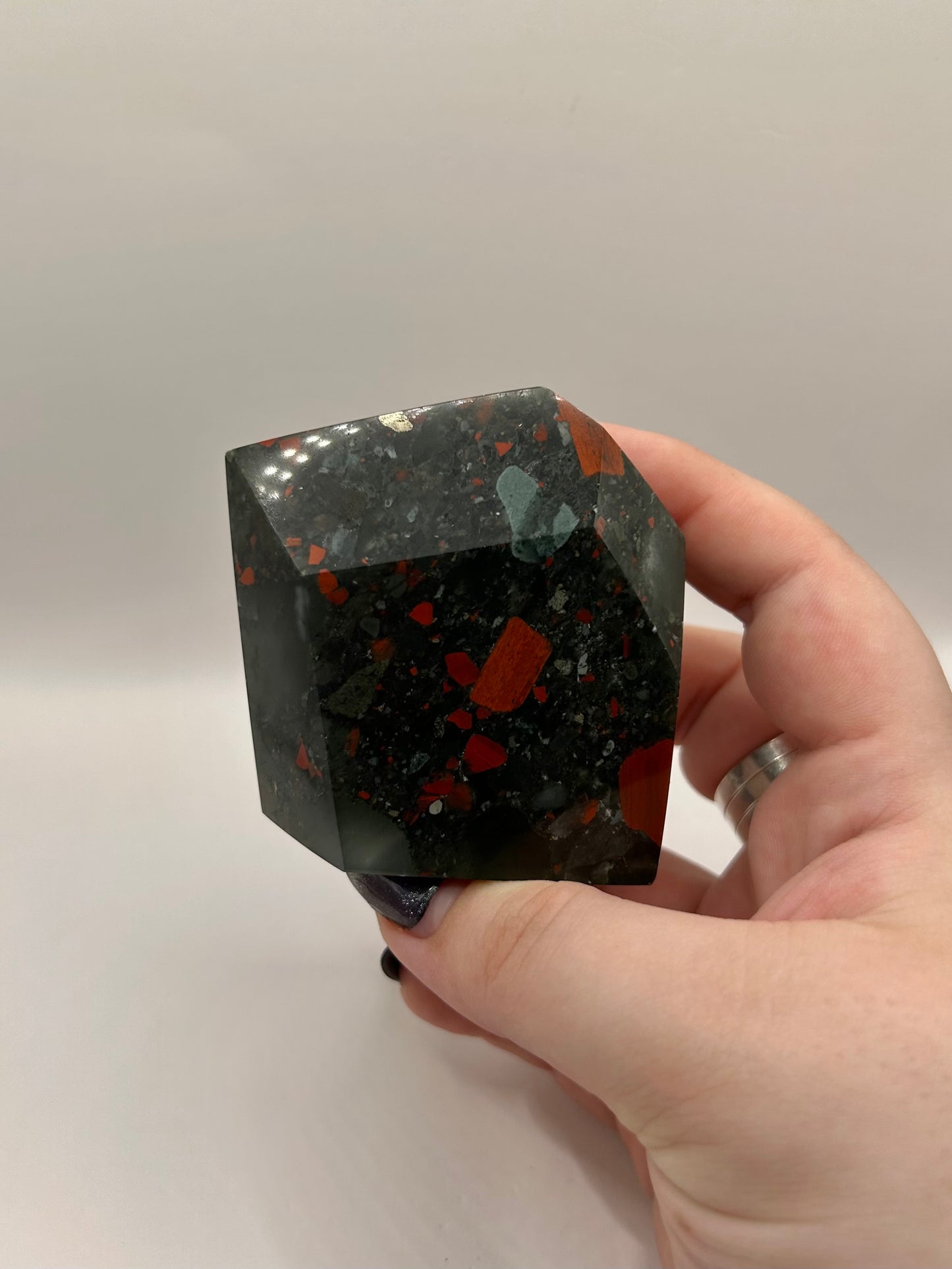 African bloodstone freeform