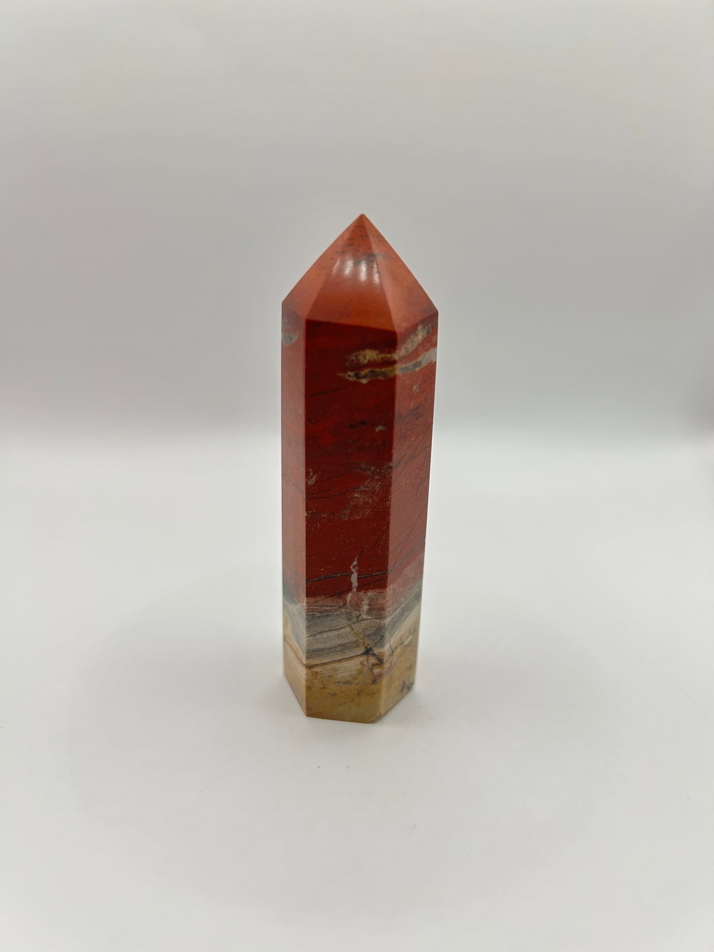 Red jasper tower
