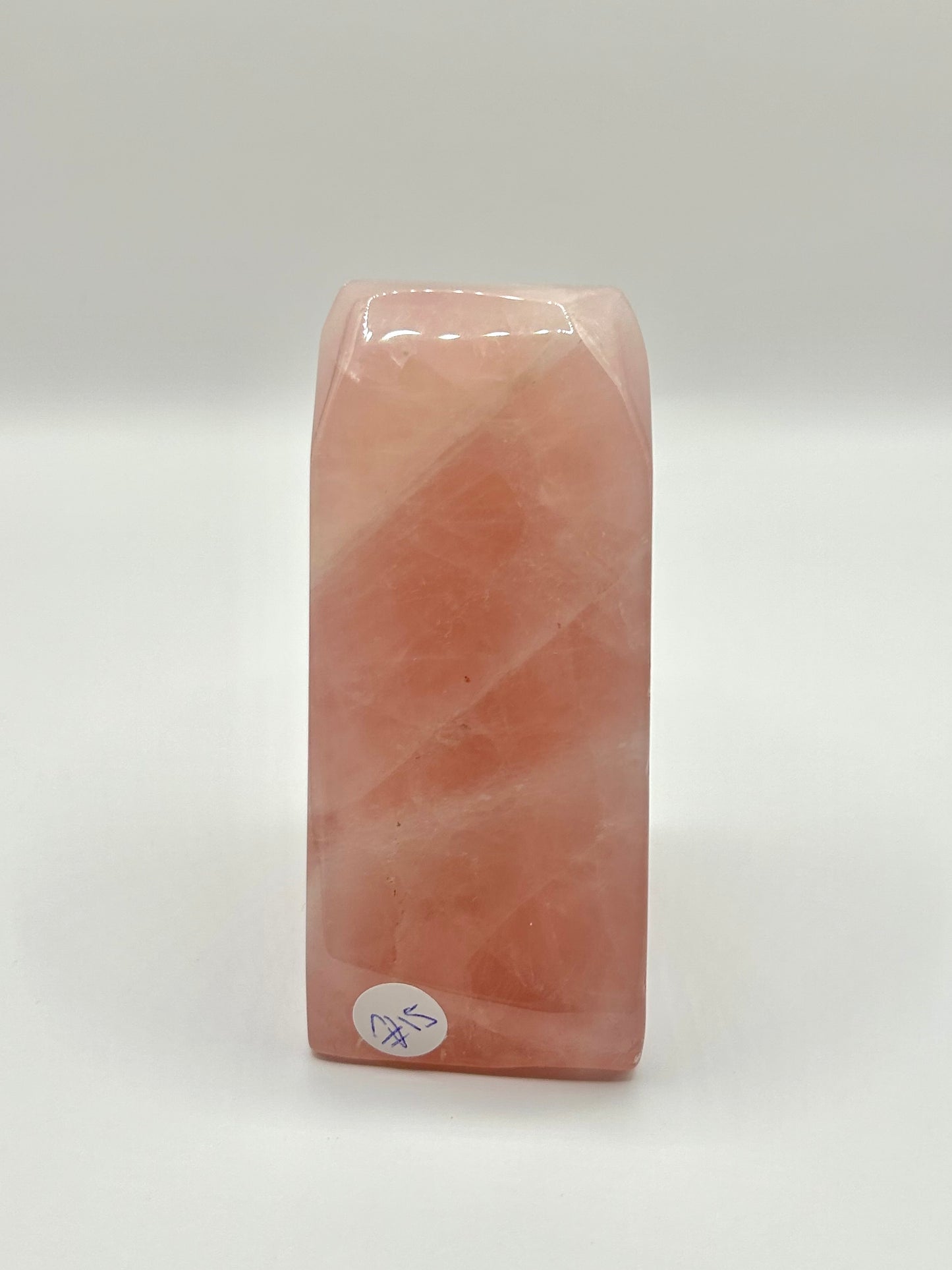 Rose quartz freeform