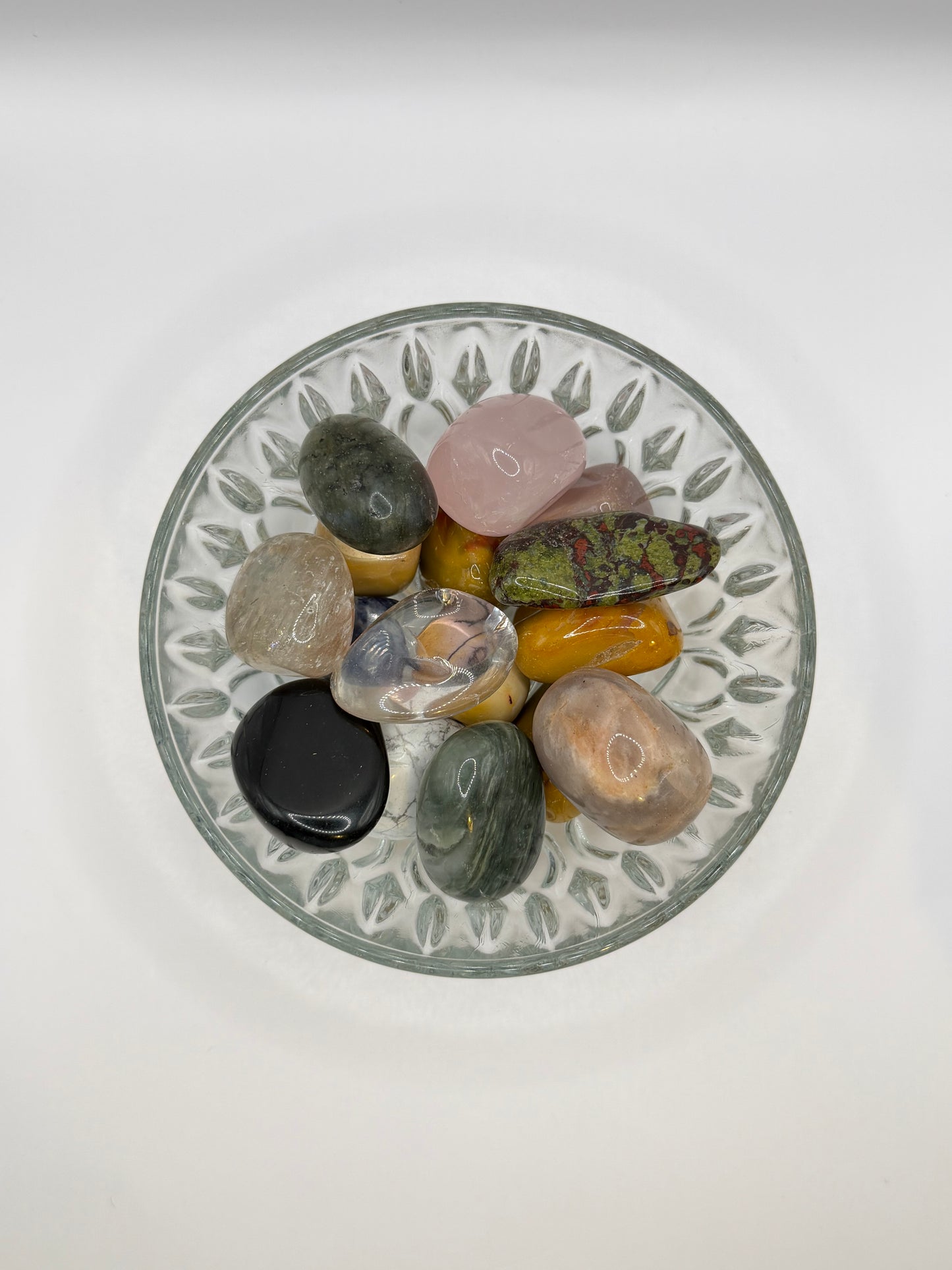 Large crystal tumbles