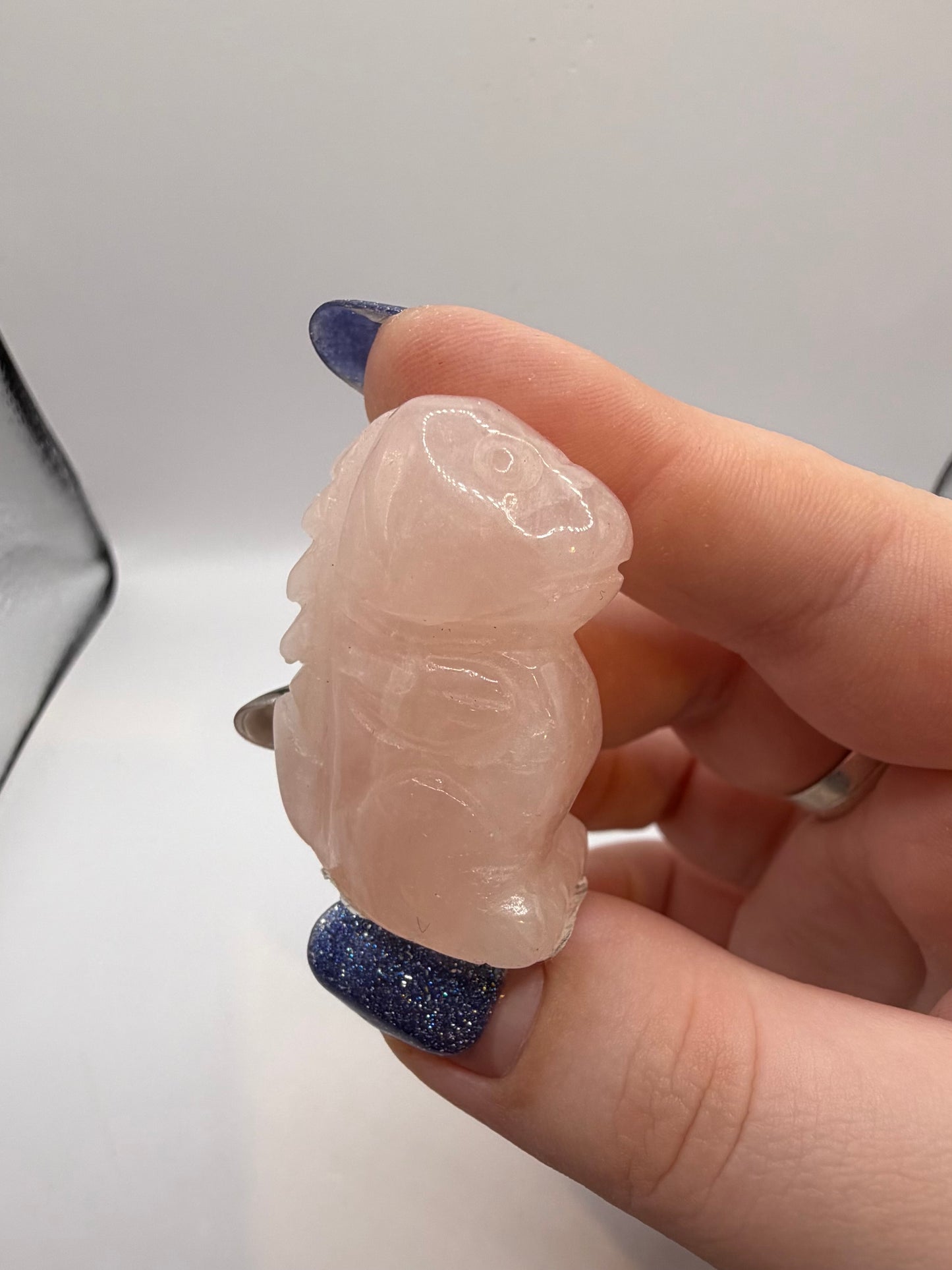 Rose Quartz Dino