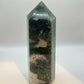 XL moss agate tower