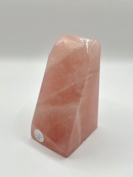 Rose quartz freeform