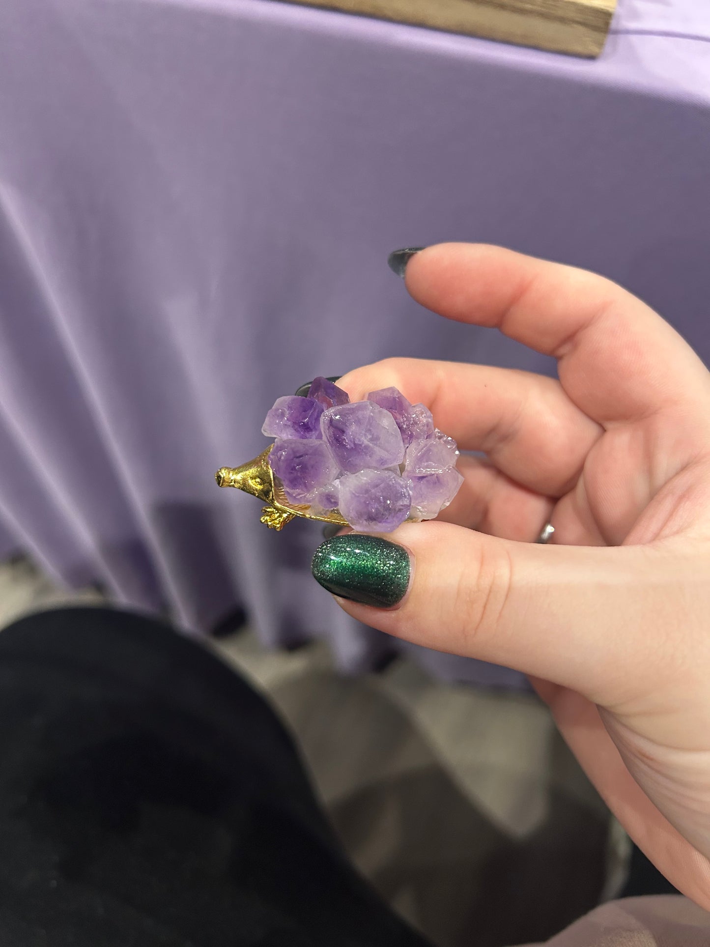 Amethyst hedgehogs