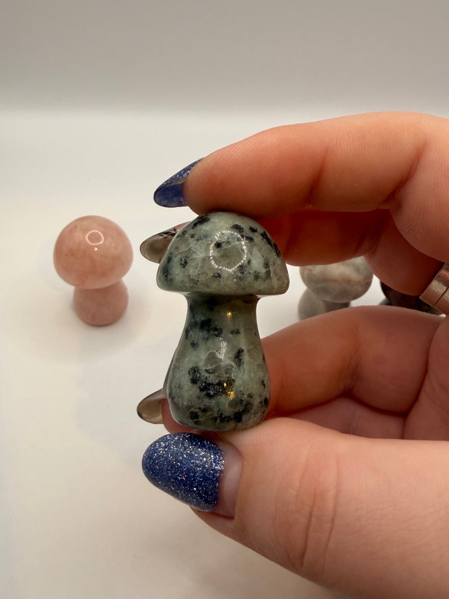 Larger crystal mushrooms