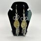 Yellow Mica Statement earrings