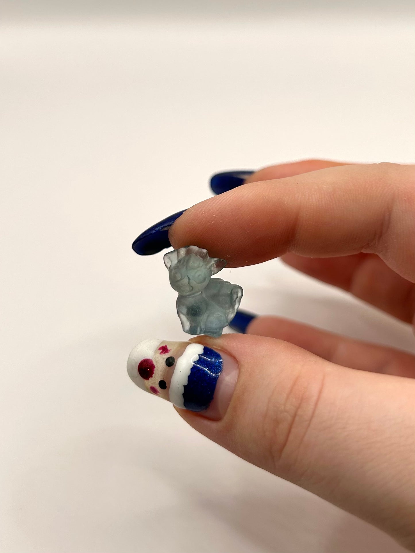 Pokémon fluorite carvings