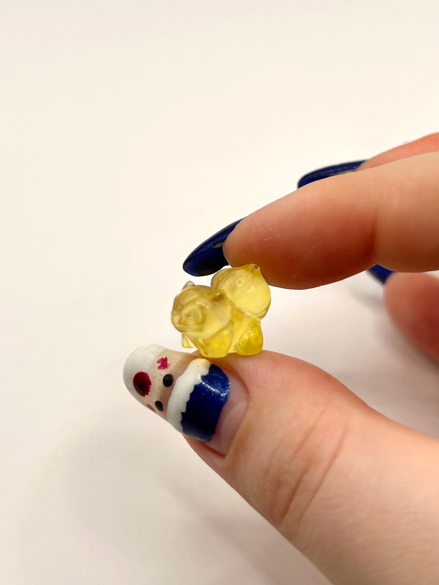 Pokémon fluorite carvings