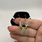 Green  Chalcedony earrings