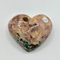 Pink amethyst heart