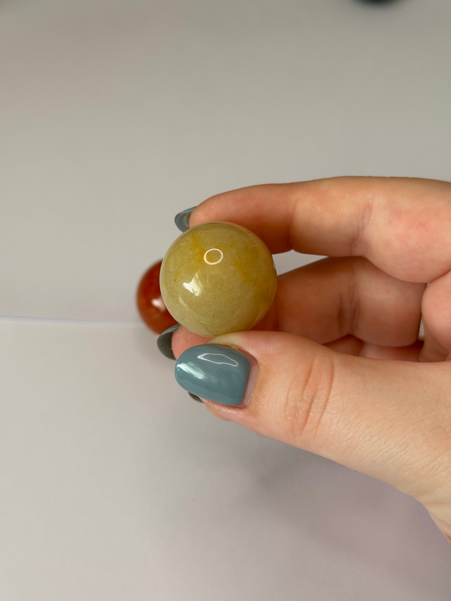 Larger crystal spheres