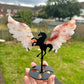 Fire quartz unicorn wings