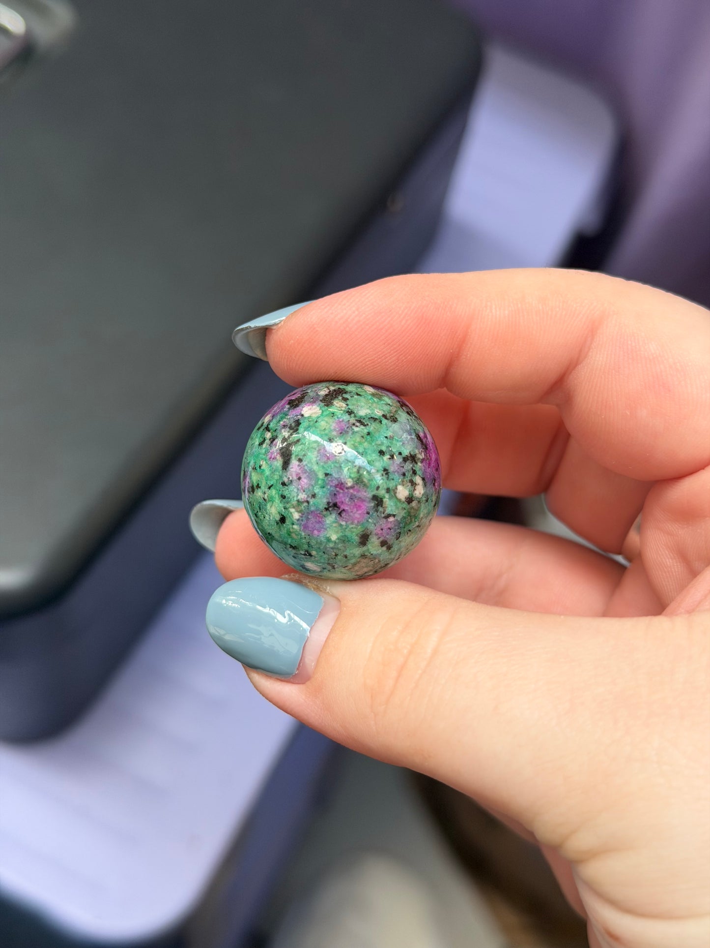 Larger crystal spheres
