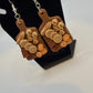 Charcuterie board earrings