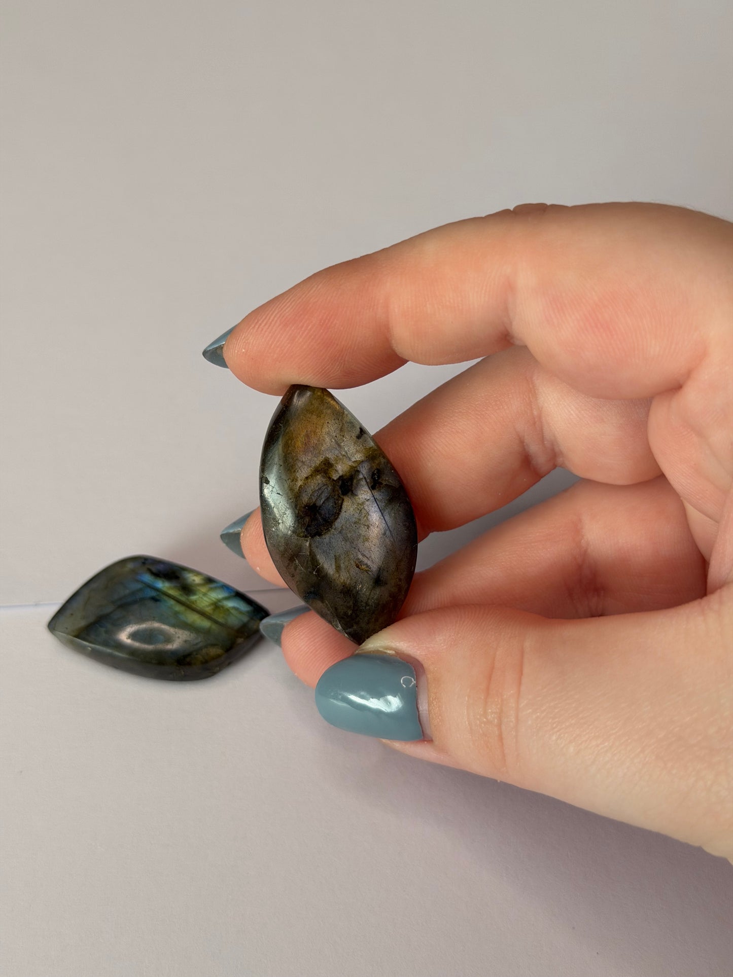 Labradorite leaves