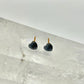 Cats eye heart studs
