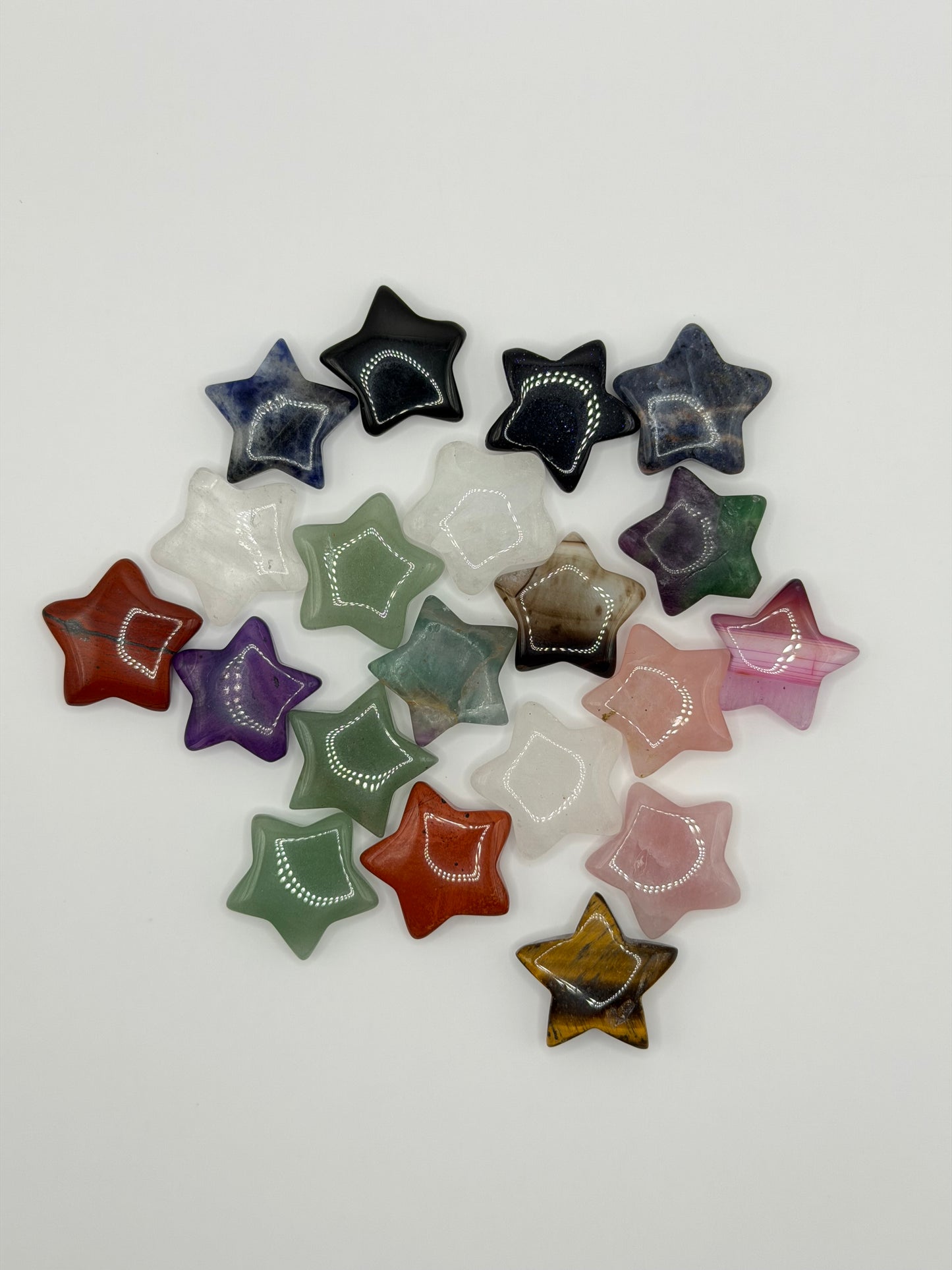 Mini Crystal Moons and Stars
