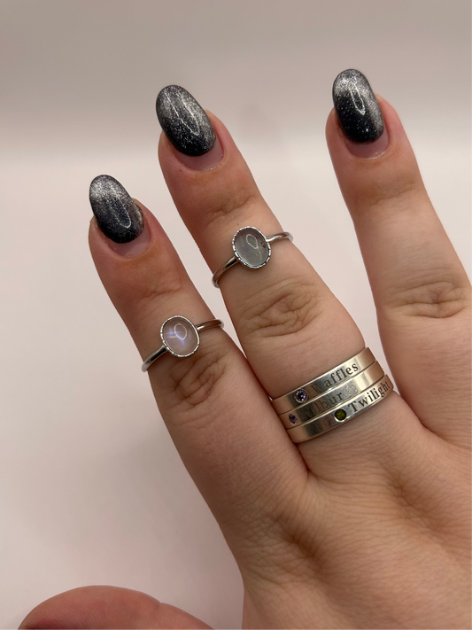 Sterling silver rings