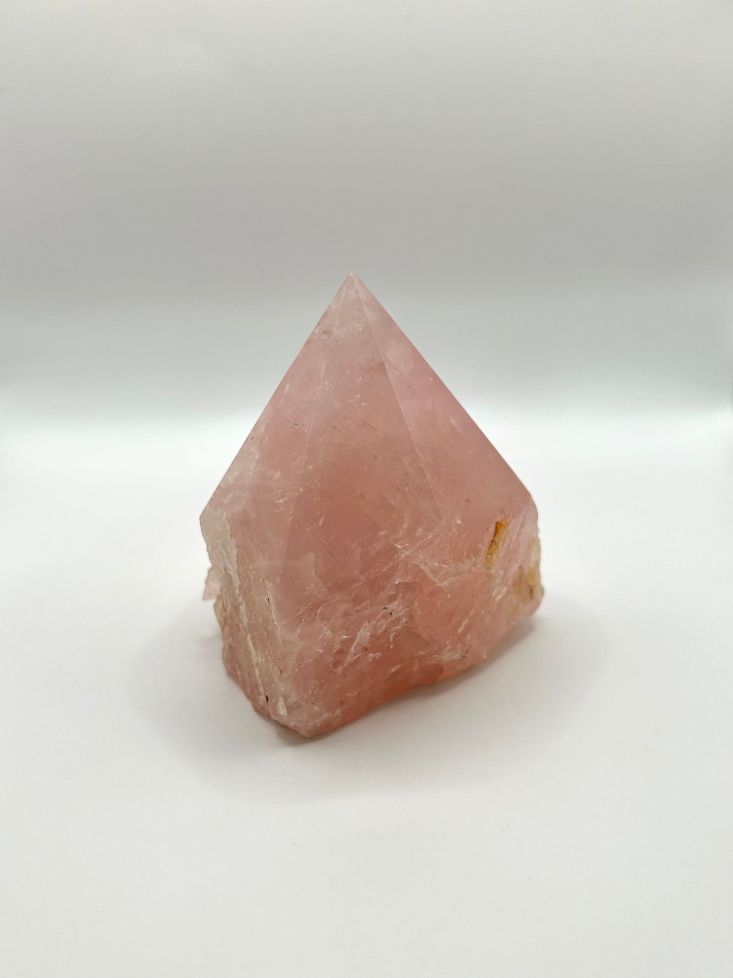Rose quartz cut base