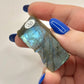 Raw labradorite chunk