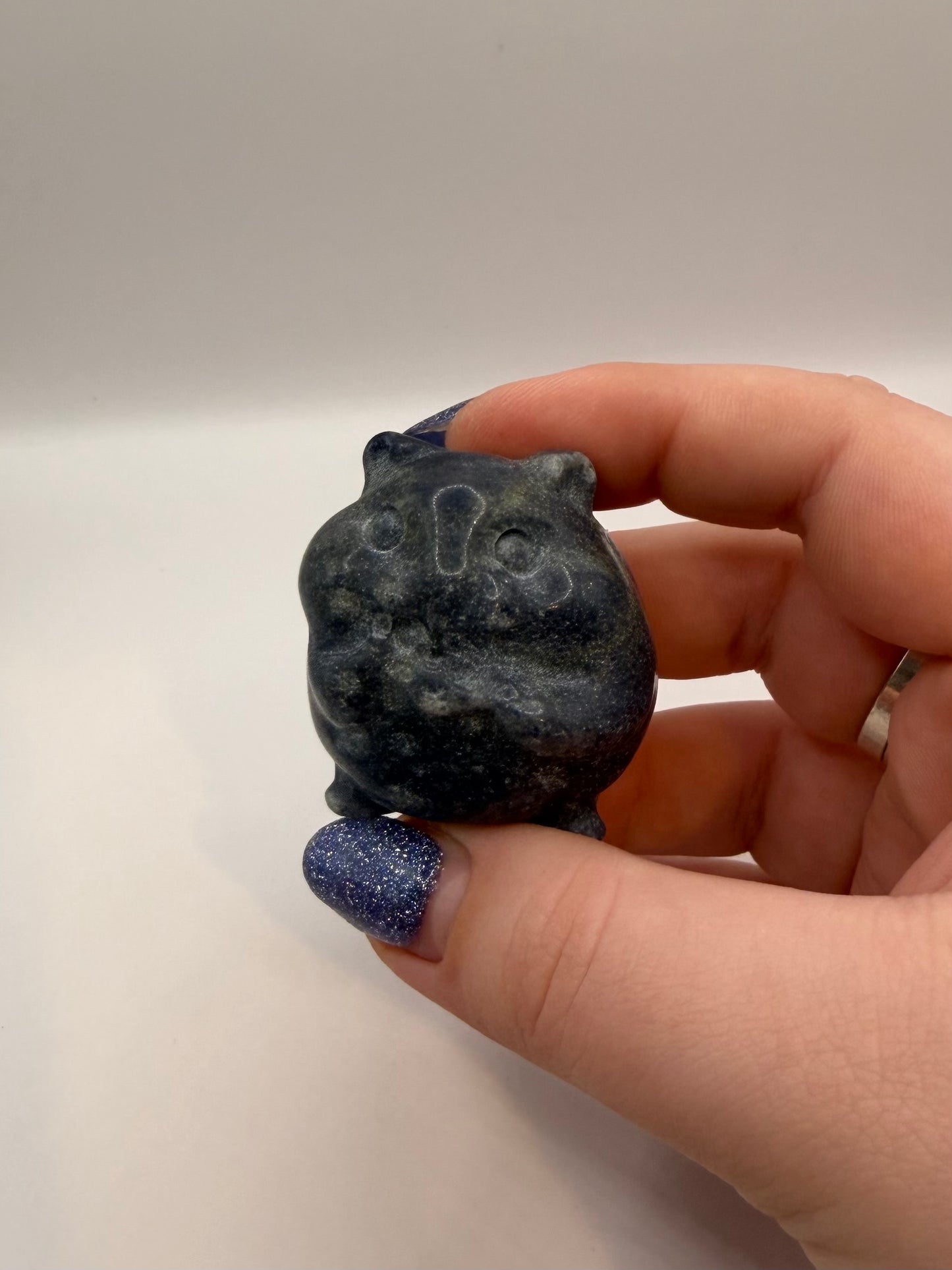 Blue Aventurine Hamster