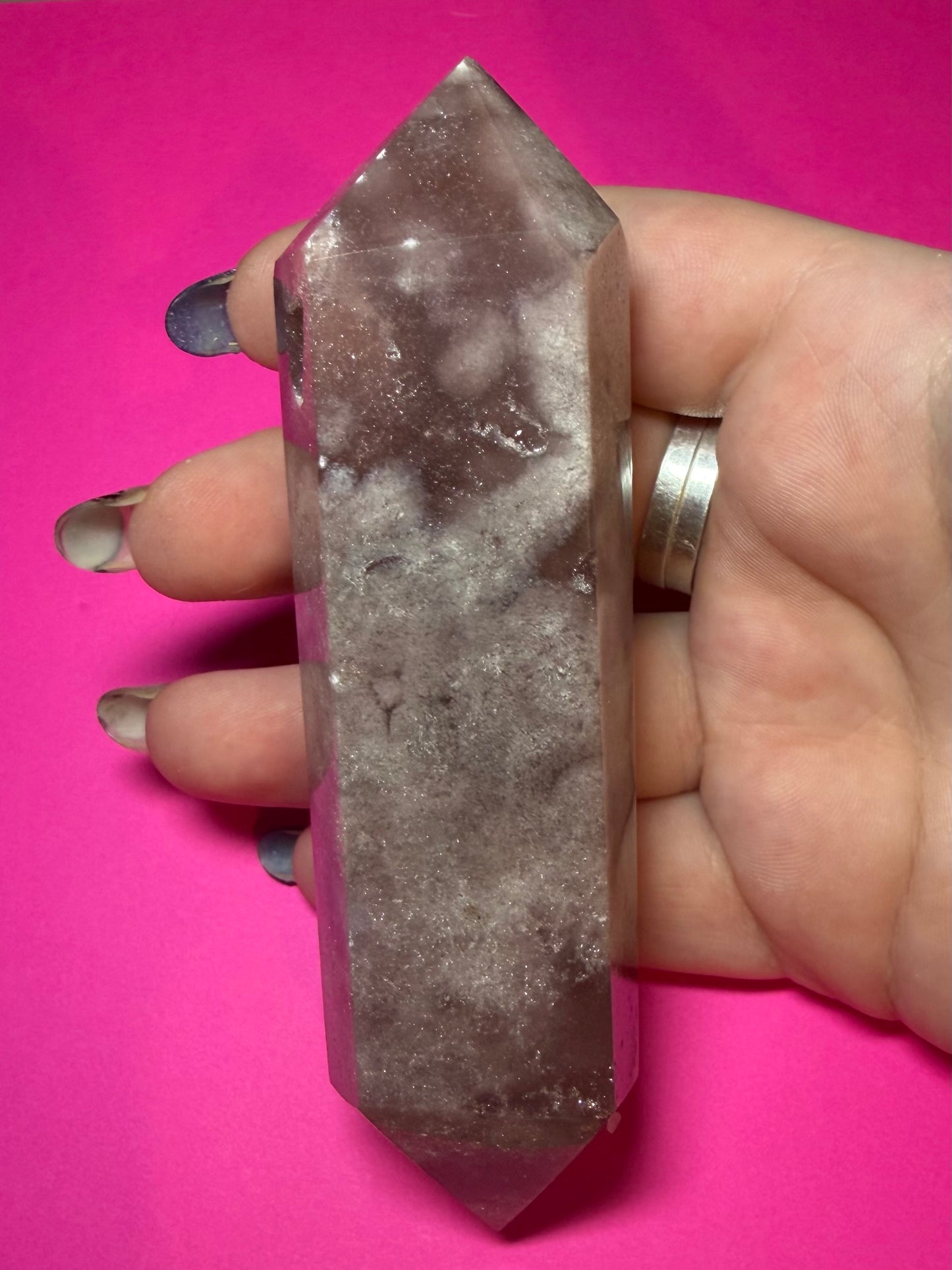 Pink amethyst DT