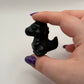 Dinosaur carvings