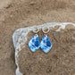 Faux pearl Bluebell dangles