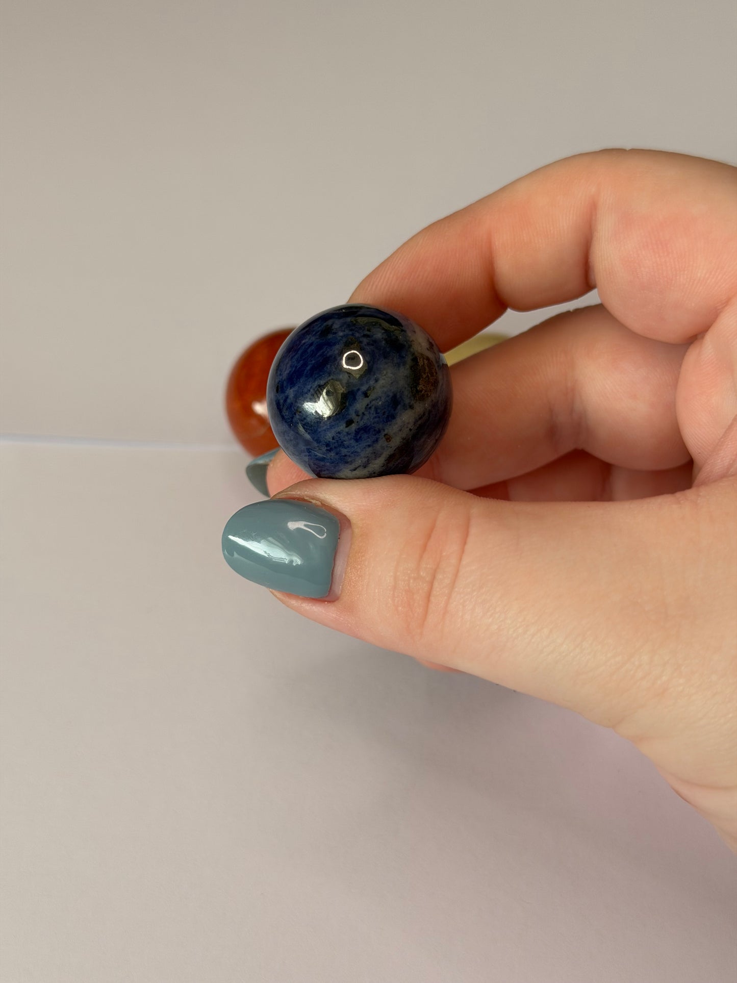 Larger crystal spheres