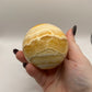 Orange calcite sphere