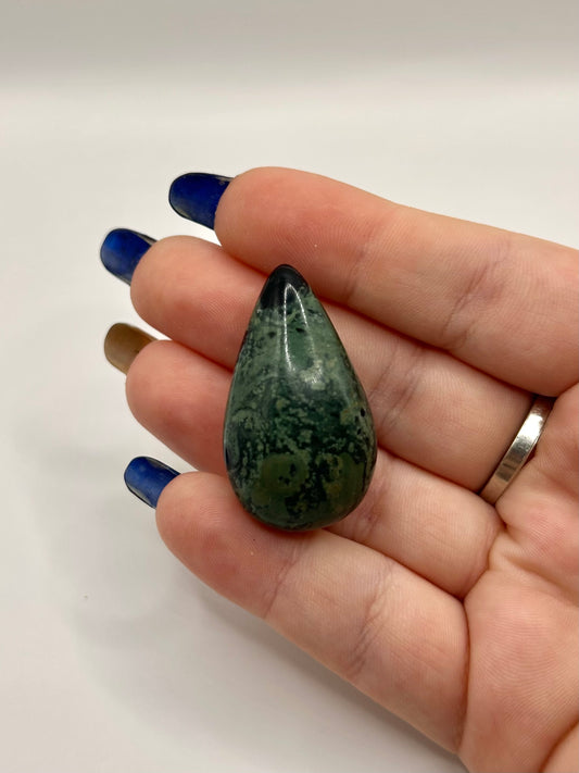 Kambaba jasper tear drop