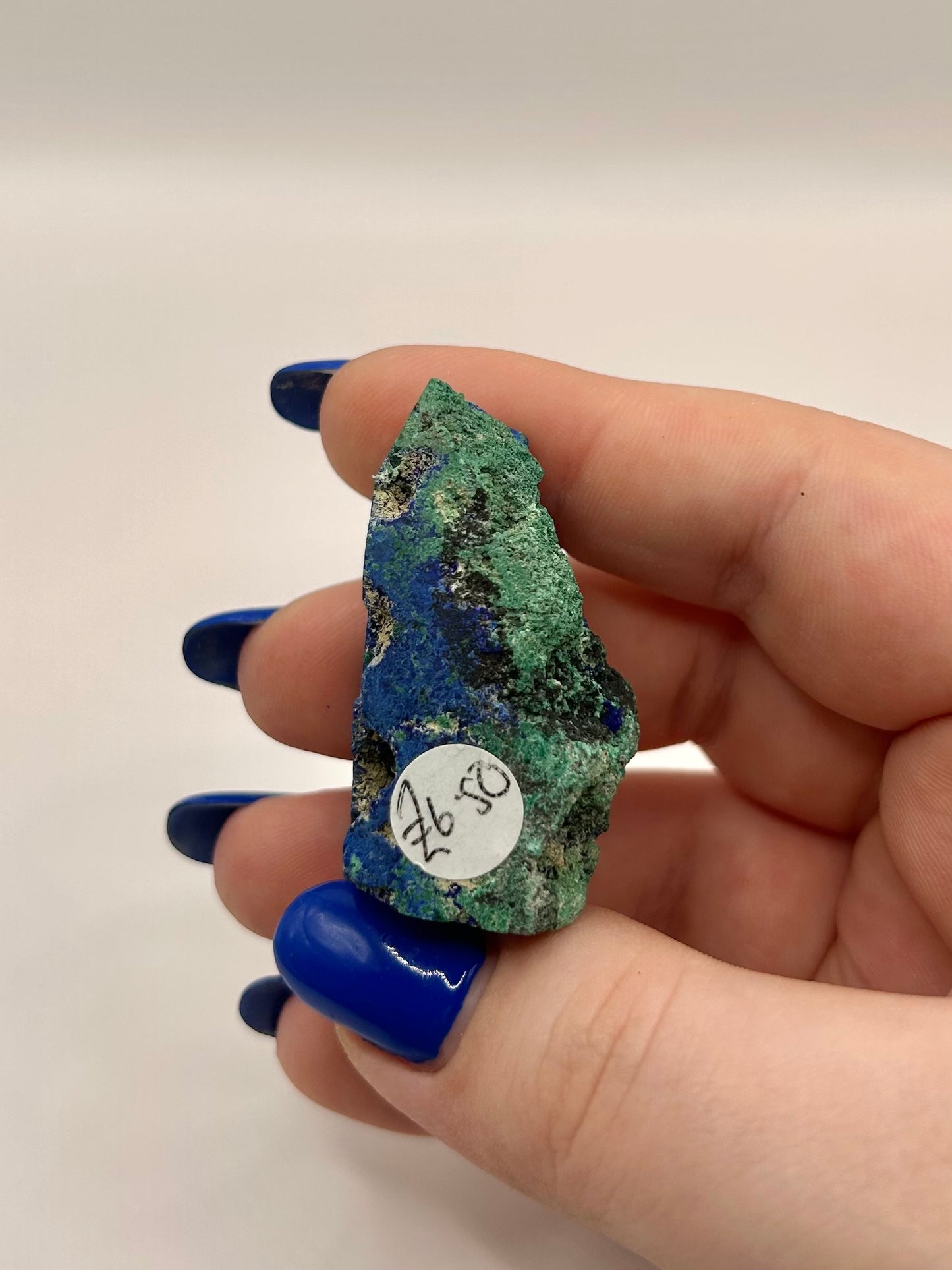 Raw Azurite x Malachite tower