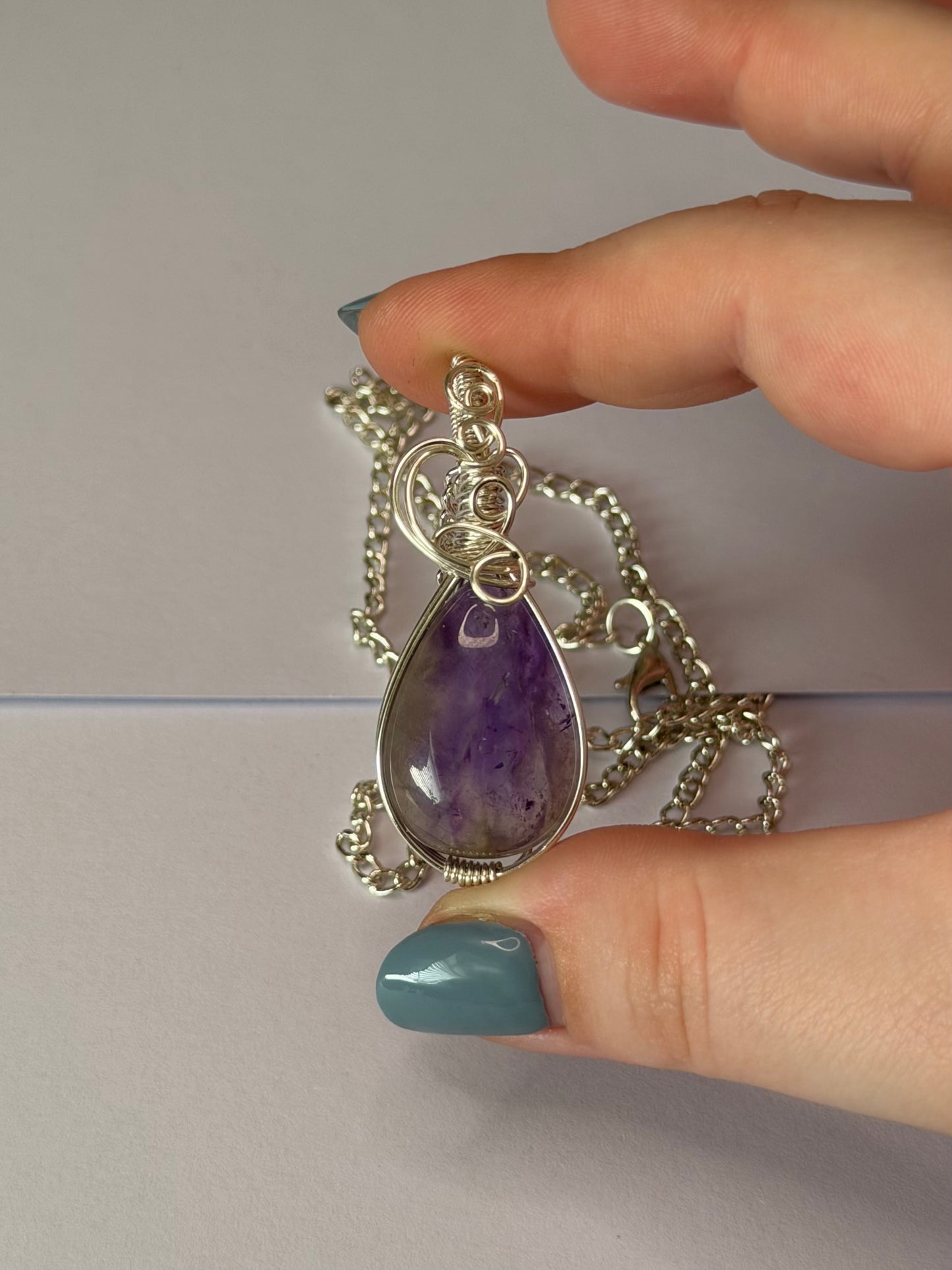 Amethyst necklace