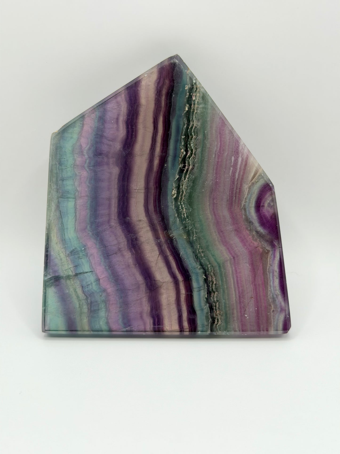 Fluorite slab