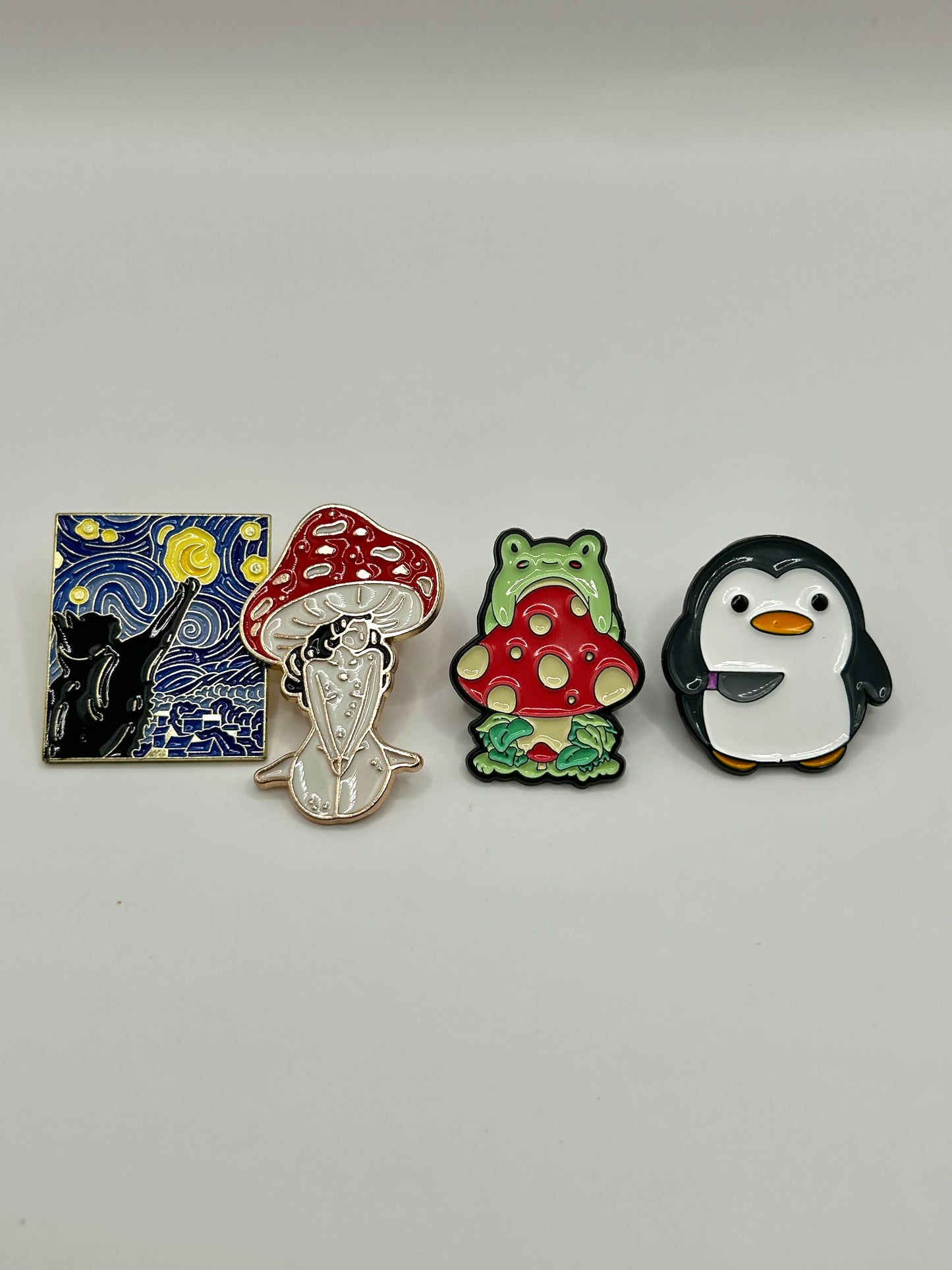 Enamel pins