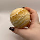 Orange calcite sphere