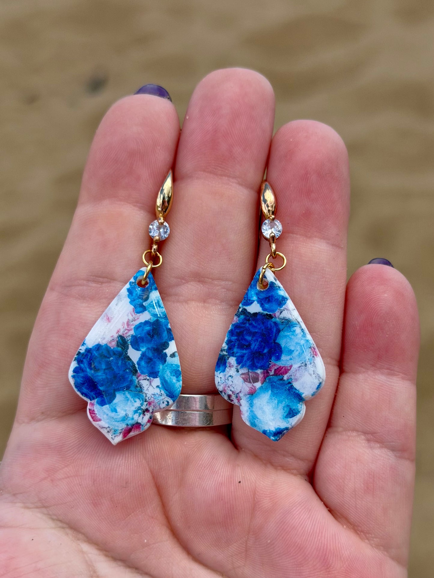 Bluebell Glimmer dangles